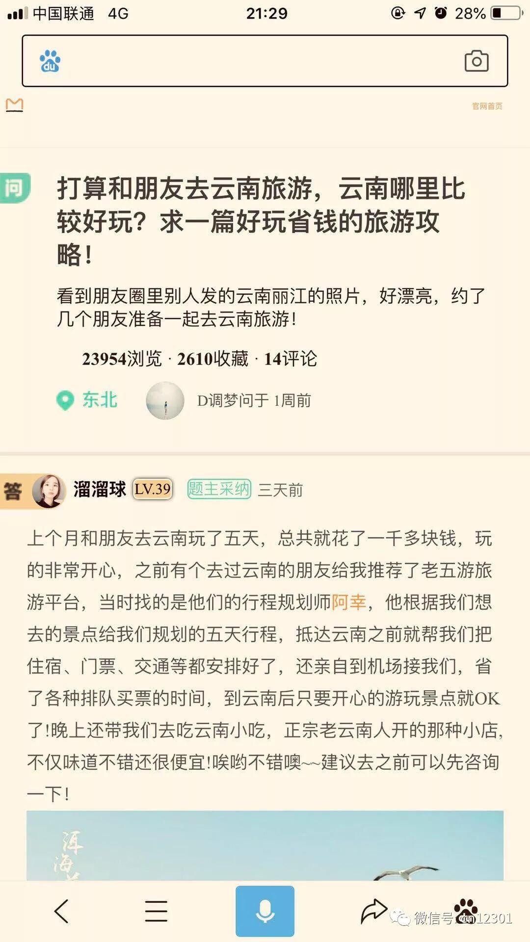 百度旅游后的一地鸡毛——风起青萍言谈之七十二
