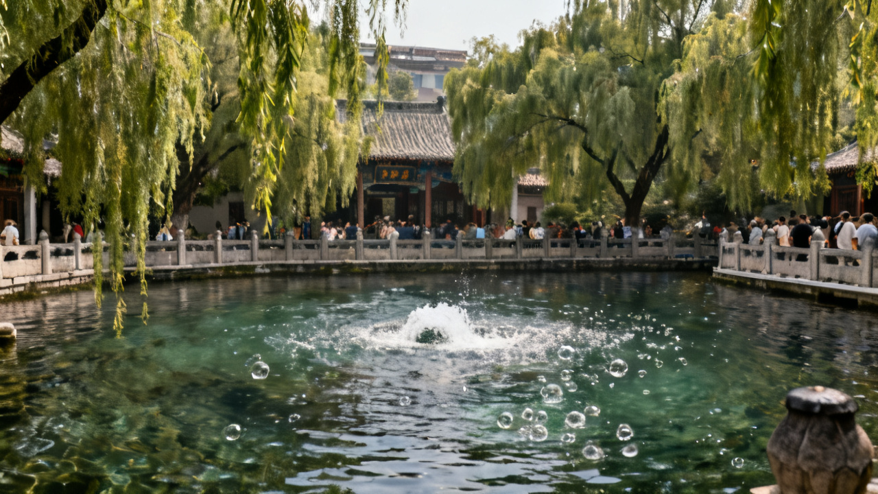 趵突泉导游讲解封面